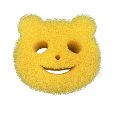 Bear-shaped Customizable Filter Sponge - Eco-Friendly & Durable