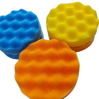 Dual-Action Car Polishing Pad - Mixed Foam Buffing Pad for Waxing & Paint Correction