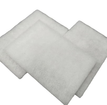 White Nylon Super-Soft Scouring Pad, With Variable GSM, Extremely Soft, Suitable For Scrubbing And Daily Cleaning.