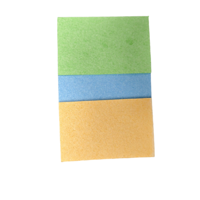 High Absorbency Custom-Shaped Kitchen Scrubber Square Compressed Cellulose Sponge For Dishwashing