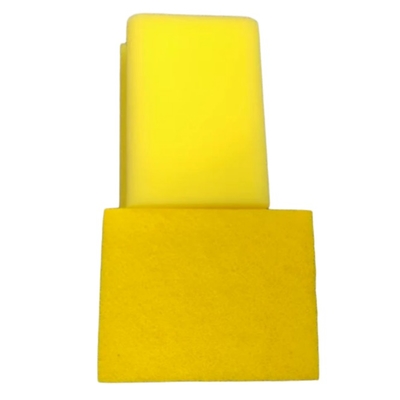 Yellow Grip Sponge Ideal Choice For Kitchen Cleaning Firm Grip
