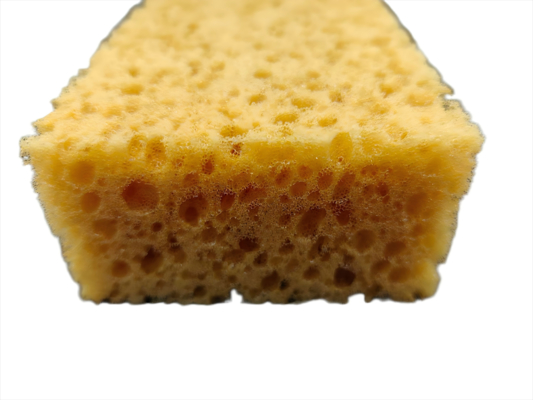 Eco-Friendly Honeycomb Algae Sponge & Buffing Block for Scratch-Free Car Washing