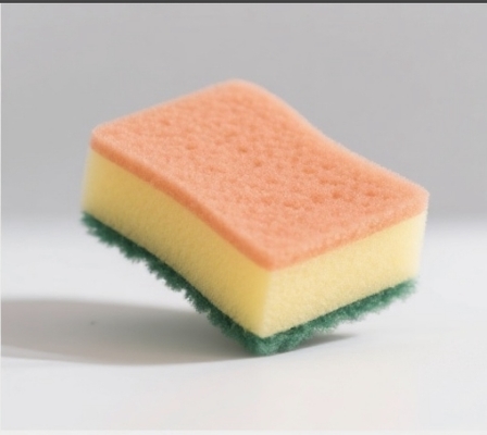 Colored Durable Kitchen Cleaning Sponge Non-scratch Dual-sided