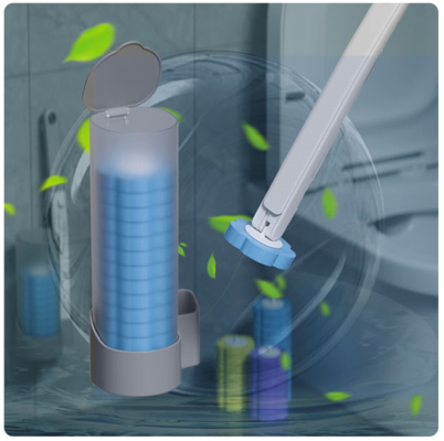 Bathroom Cleaning Disposable Toilet Brush Lightweight Toilet Cleaner for a Sparkling Bathroom