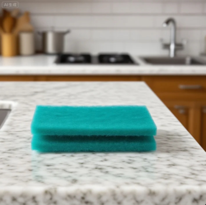 Polyester Cleaning Scouring Pads 4x6 Inches 15 Pieces Medium Abrasive